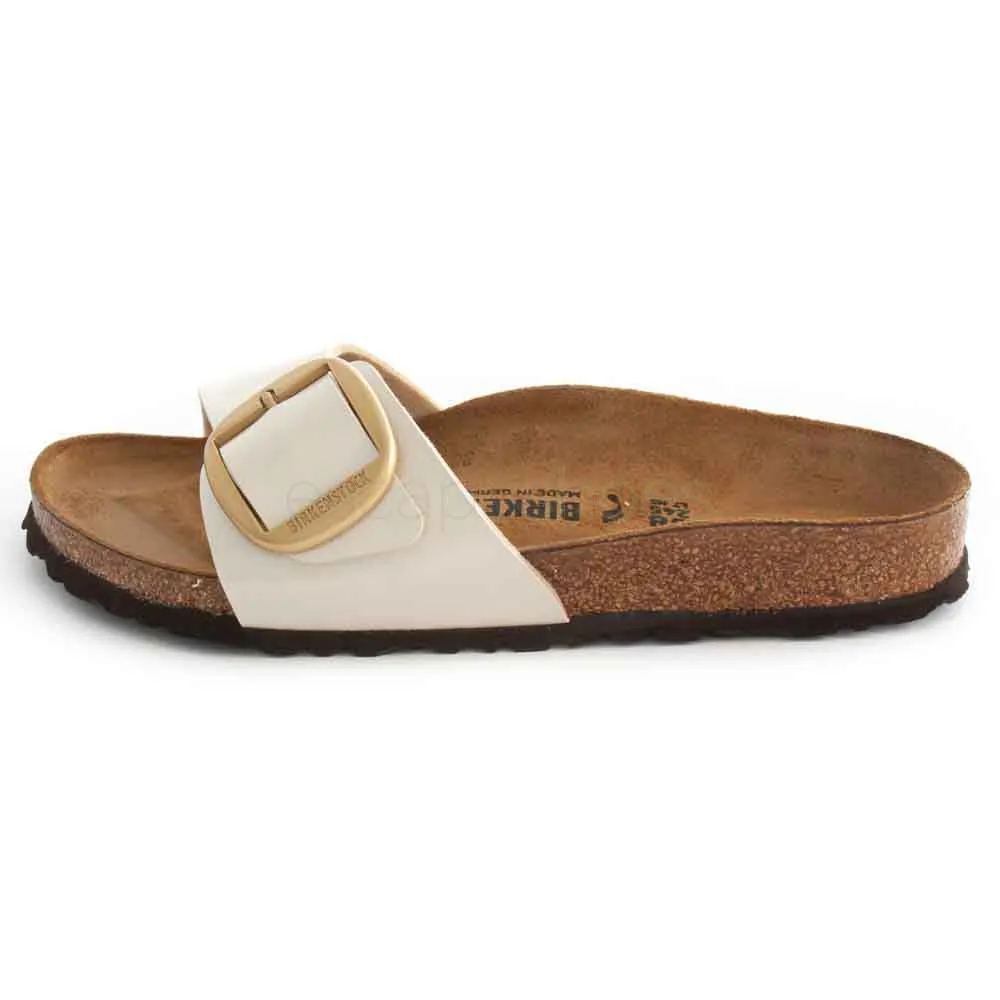 Sandalias BIRKENSTOCK Madrid Big Buckle Bf Gracefull Pearl White