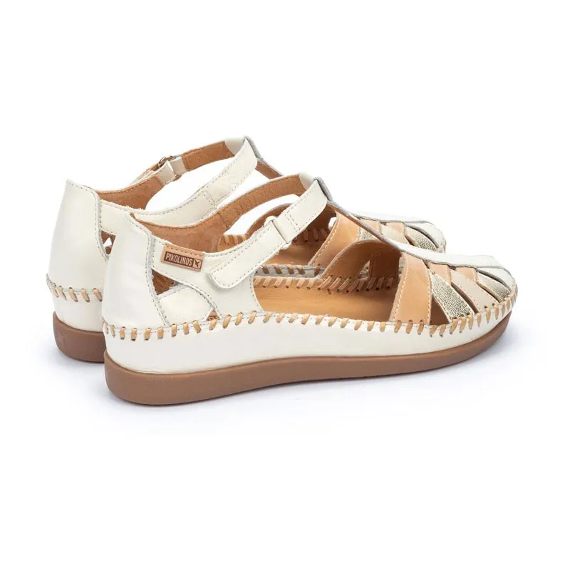 Sandalias Planas Pikolinos W8k-0705 Mujer Beig