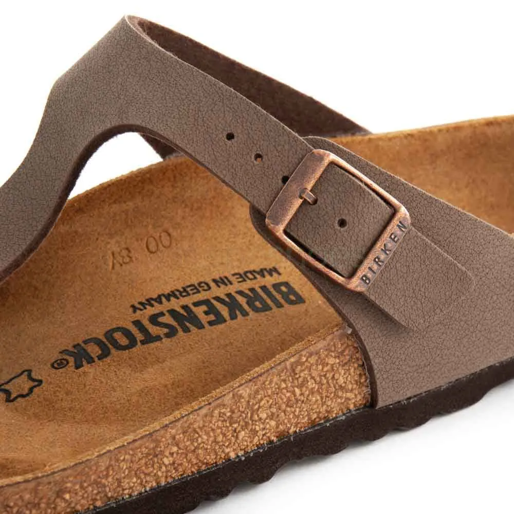 Sandálias BIRKENSTOCK 043751 Gizeh Nubuck Mocca