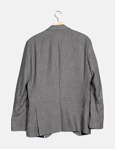 Selected Blazer de traje gris