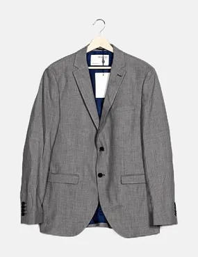 Selected Blazer de traje gris