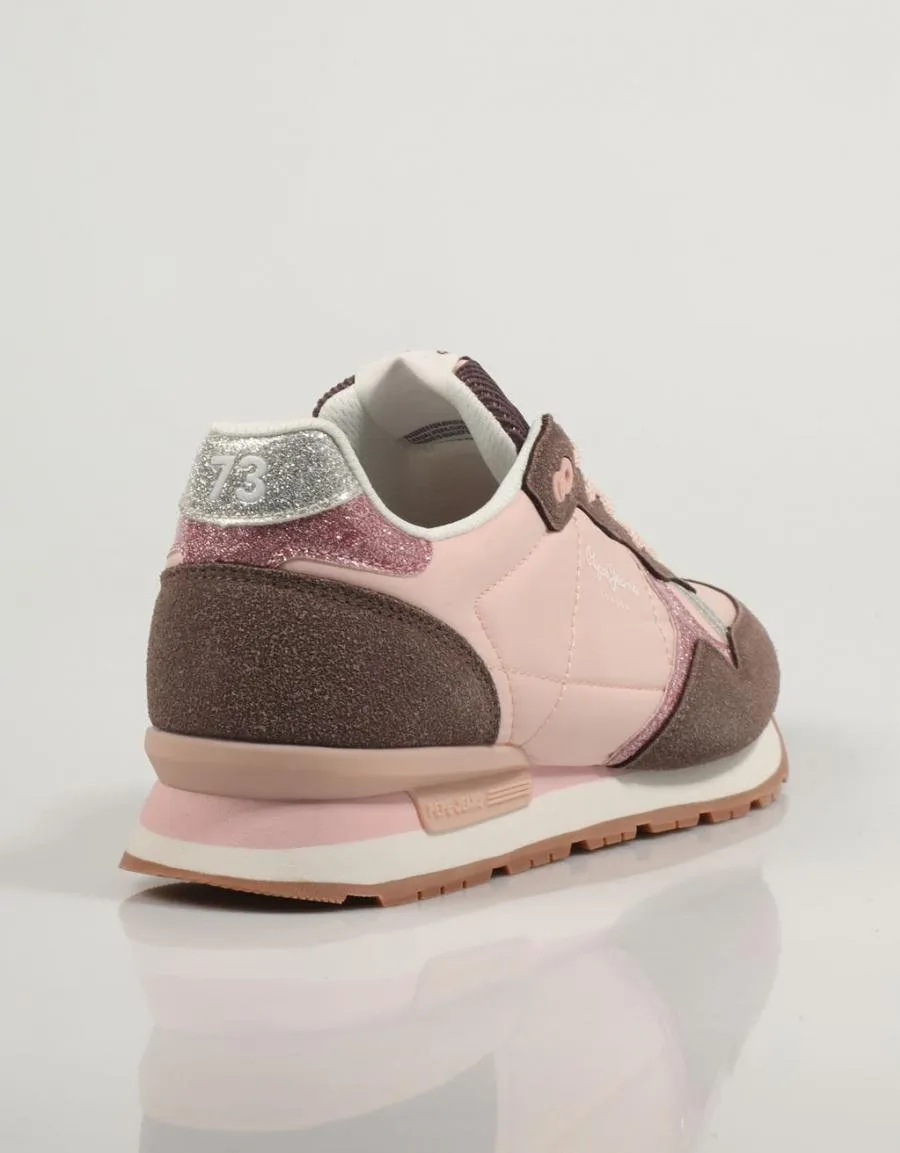  sneakers PEPE JEANS Brit Day G en Pink 83119