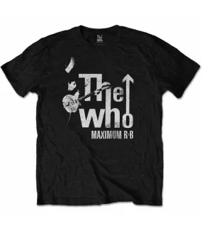 THE WHO Maximum R&B Tee Camiseta Oficial Rock Off WHOTEE25MB