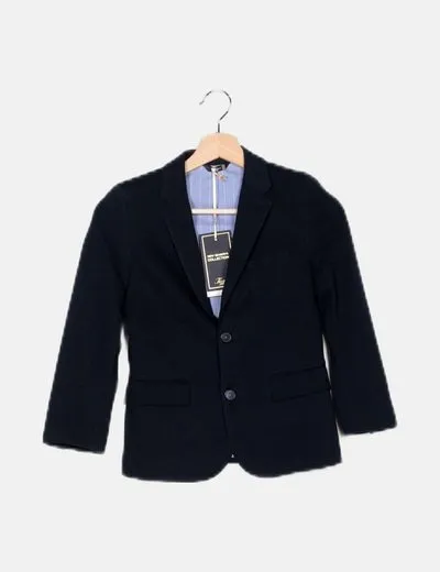 TIZZAS Blazer azul marino