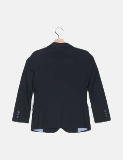 TIZZAS Blazer azul marino