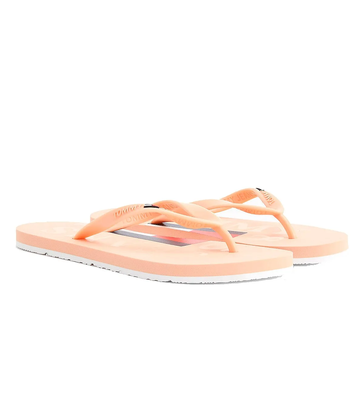 Tommy Jeans - Chanclas Para Mujer Rosas - Rubber Thong