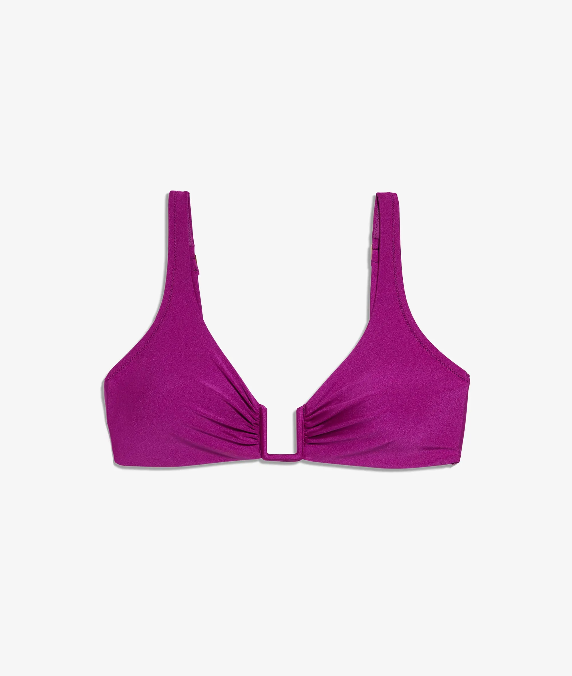 Top bikini satinado ROJA CASSIS - ETAM