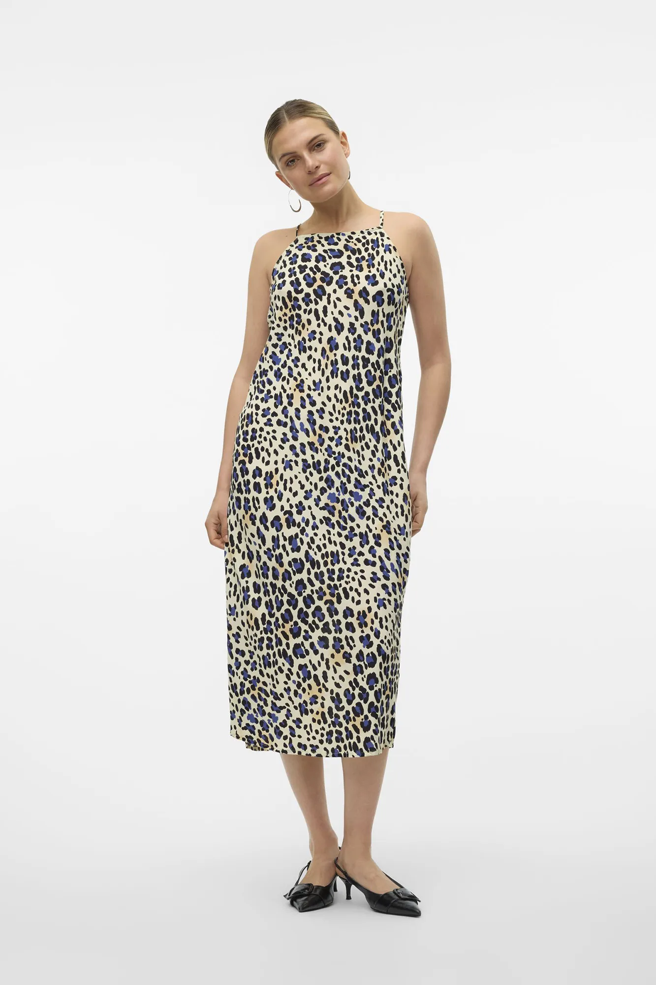 Vero Moda Vestido midi de tirantes