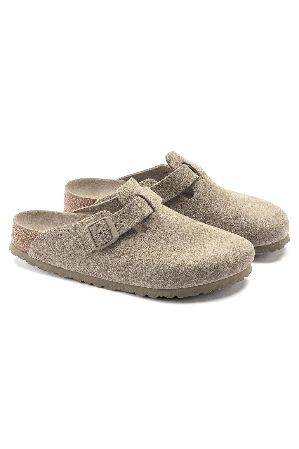 Zueco Birkenstock Boston BS Faded Khaki 1019108