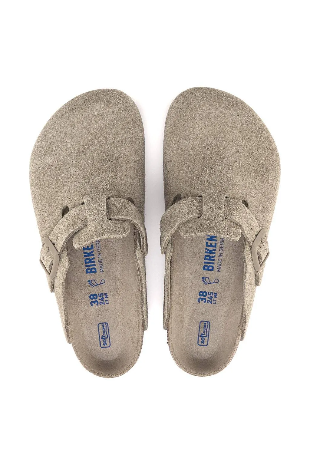 Zueco Birkenstock Boston BS Faded Khaki 1019108